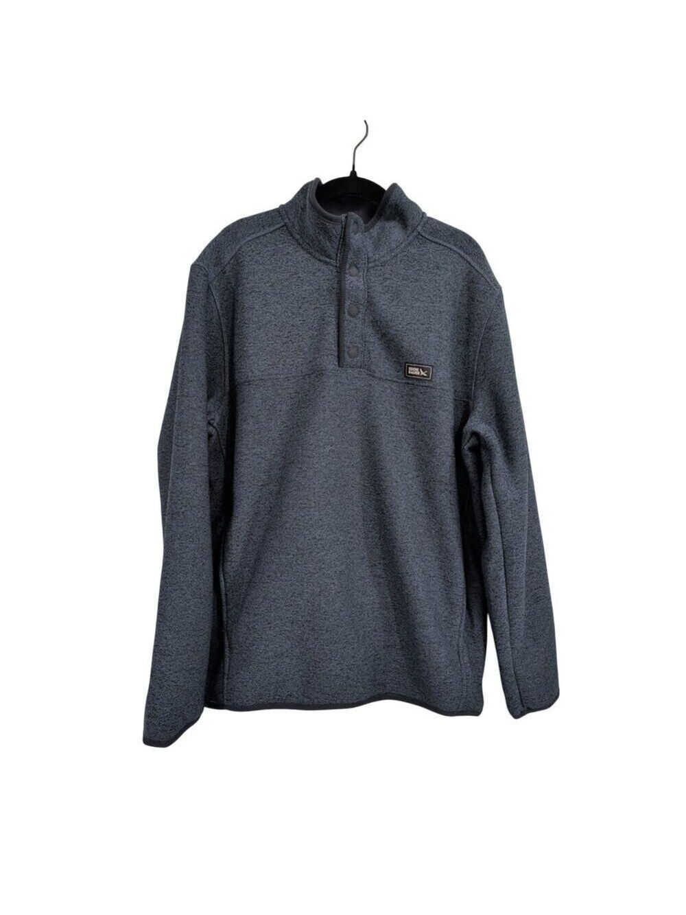 Eddie Bauer Men's Sweater Fleece Blue Size S